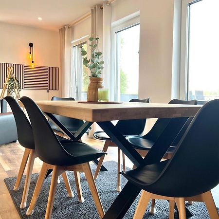 Grosse Wohnung Wellness + Sauna + Netflix Petershagen Exterior foto