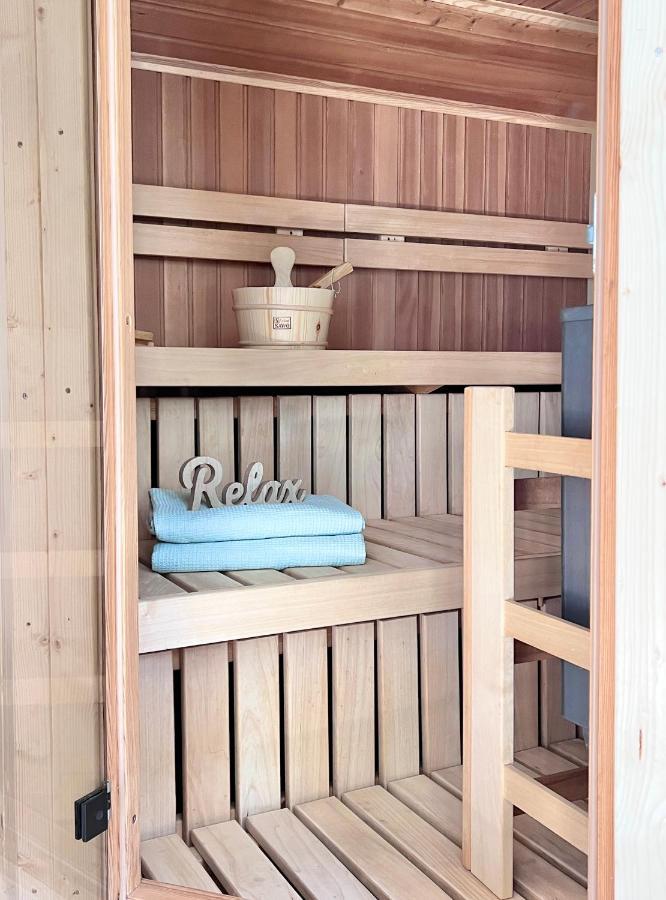 Grosse Wohnung Wellness + Sauna + Netflix Petershagen Exterior foto