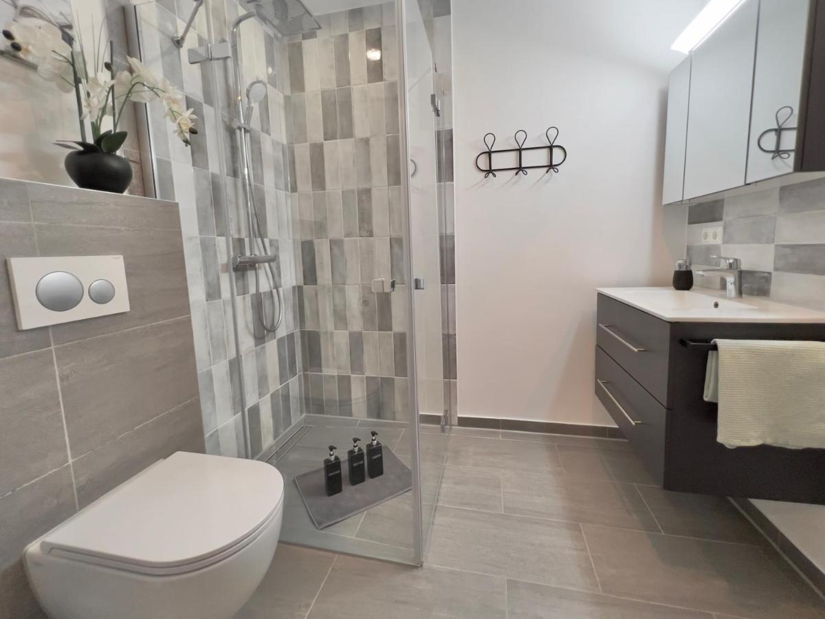 Grosse Wohnung Wellness + Sauna + Netflix Petershagen Exterior foto