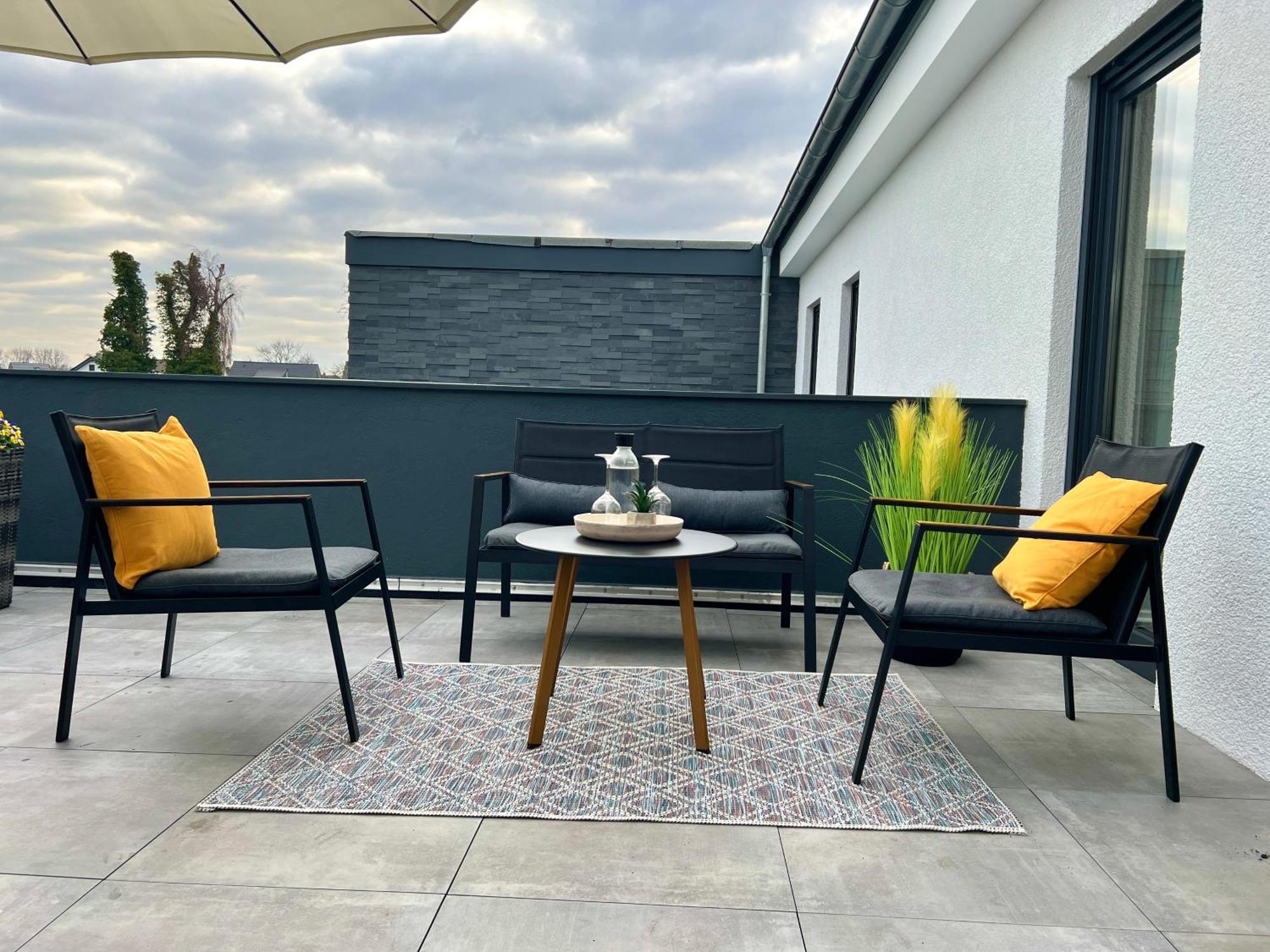 Grosse Wohnung Wellness + Sauna + Netflix Petershagen Exterior foto