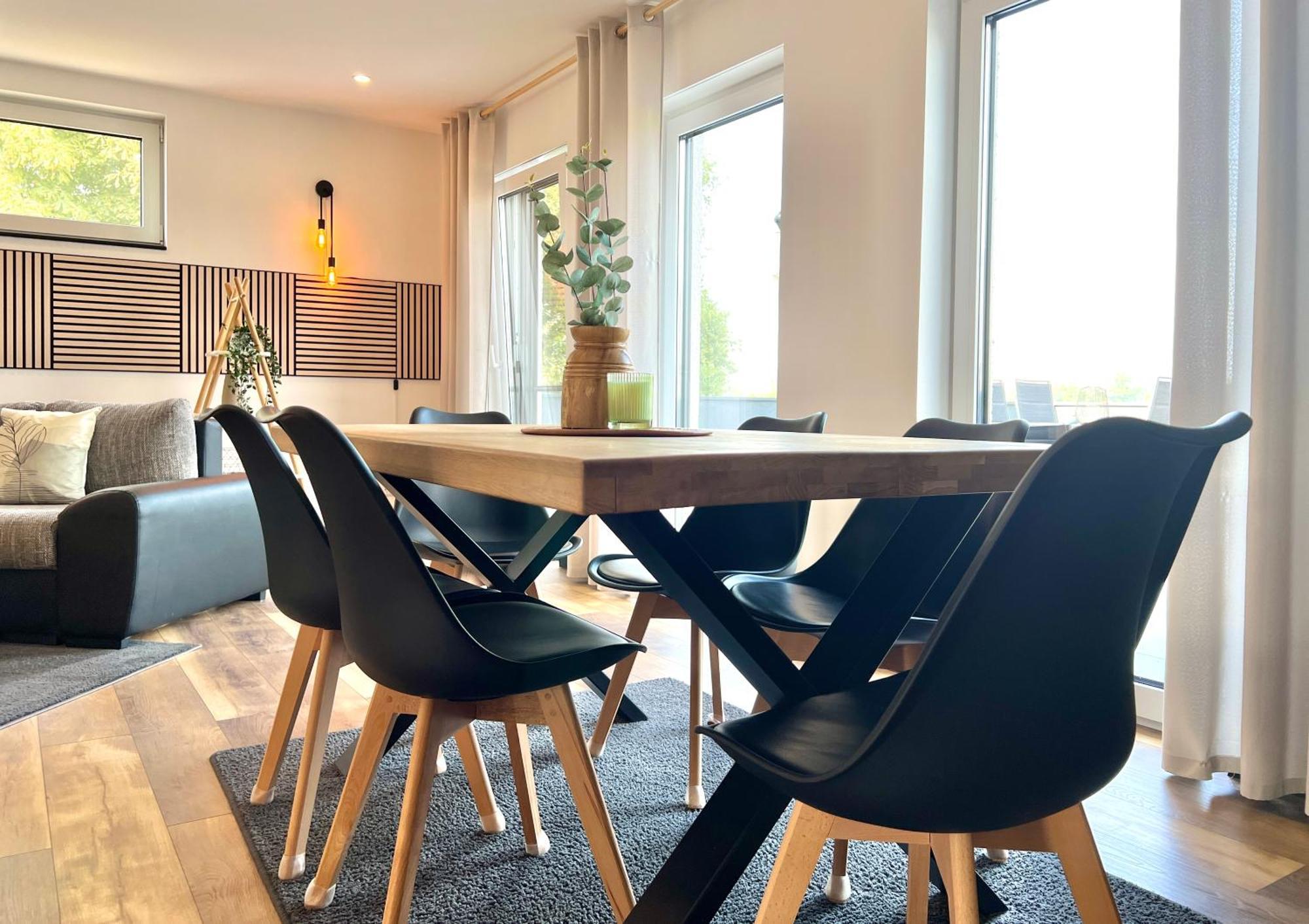 Grosse Wohnung Wellness + Sauna + Netflix Petershagen Exterior foto